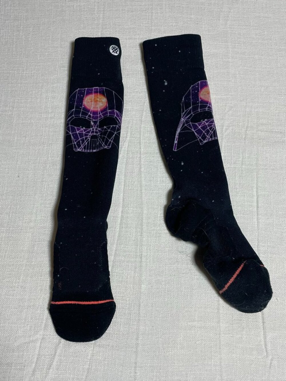 Stance Darth Vader Socks (Size W9)